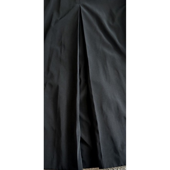 Calvin Klein Black Lined Swing Raincoat Dress Coat Winter Jacket Sz 14 Chest 47 - Picture 12 of 15